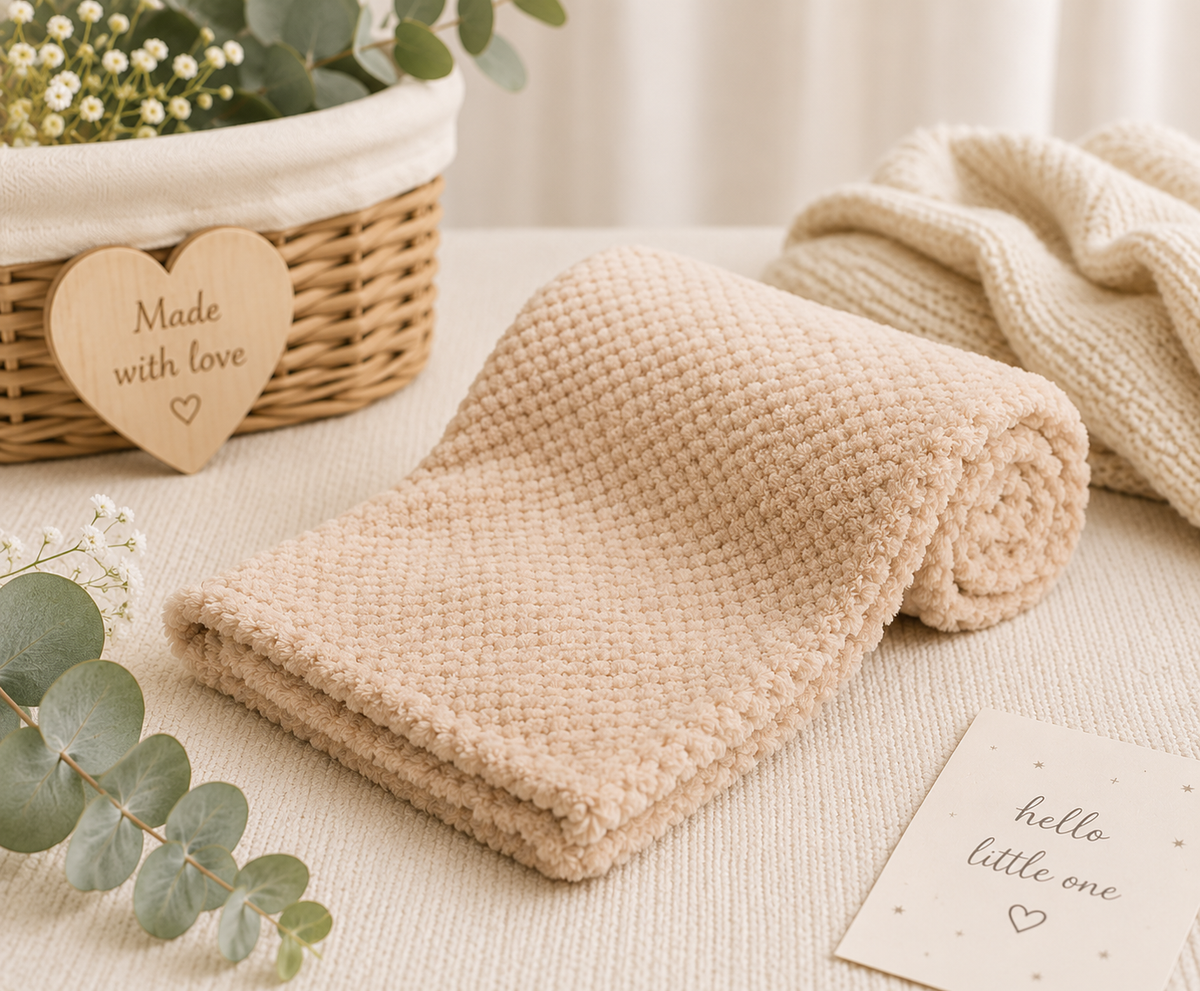 Baby Girl Gift Box with Keepsakes for Mum & Dad