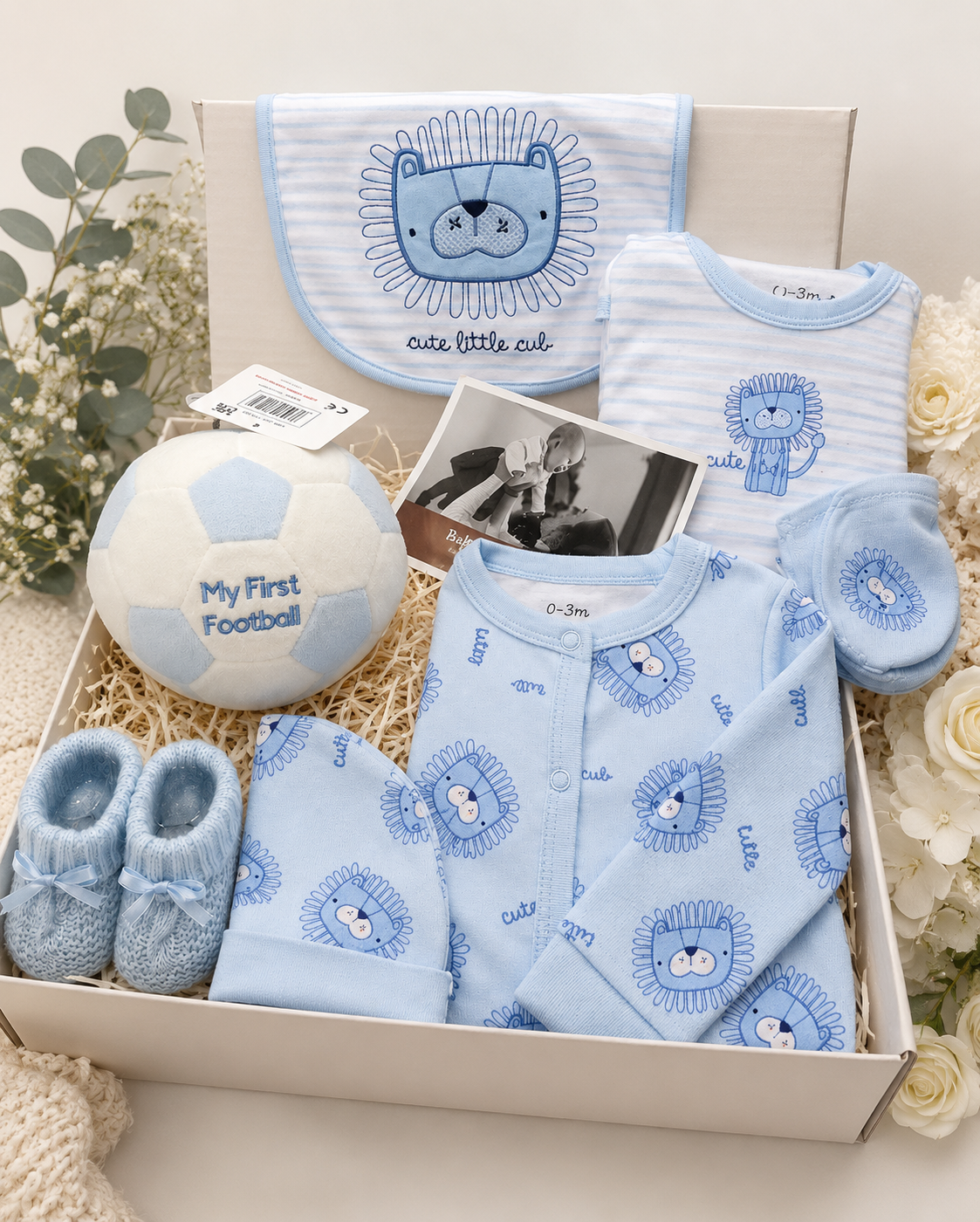 Baby Boy Lion Gift Set