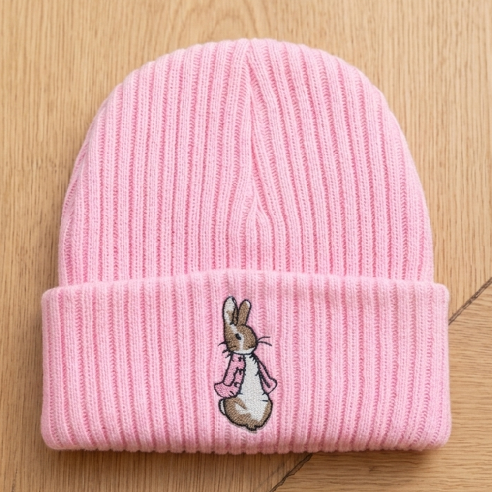 Pink Rabbit Baby Hat | Newborn Baby Gift
