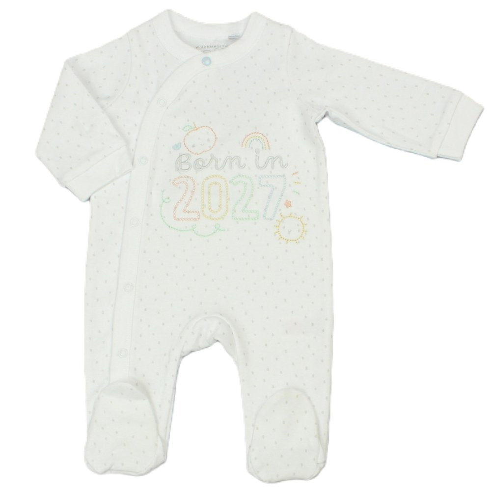 Baby Born in 2027 Sleepsuit – Long Sleeve Sleepsuit with Feet