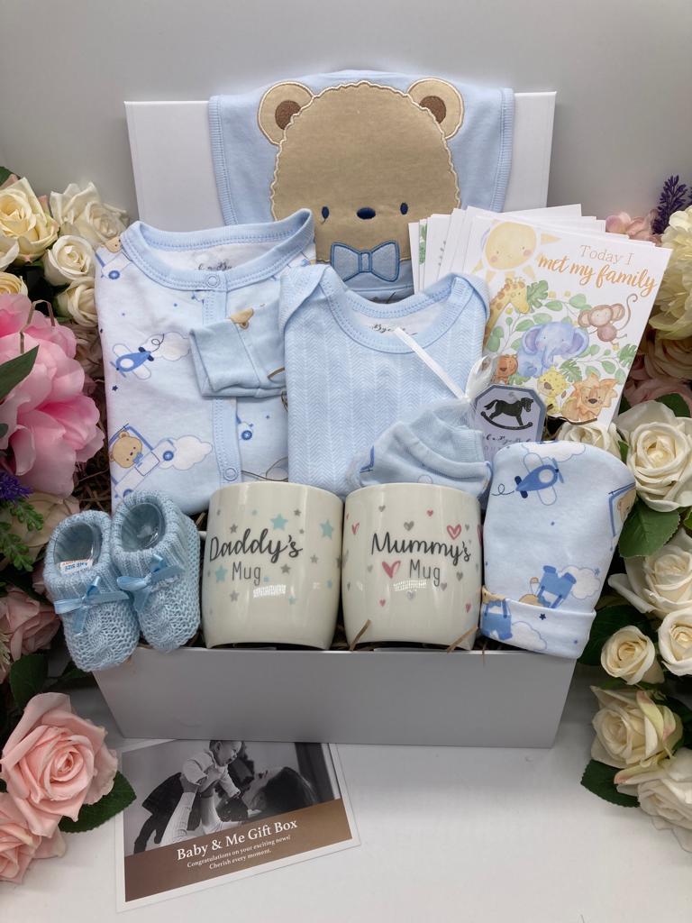 Baby Blue Bear Magnetic Gift Set