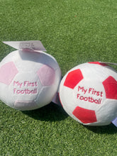 Load image into Gallery viewer, Baby My First Football Rattle