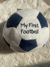 Load image into Gallery viewer, Baby My First Football Rattle