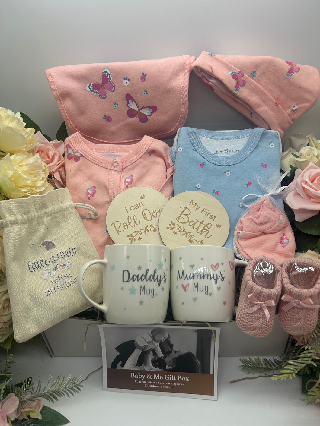 Baby girl gift box
