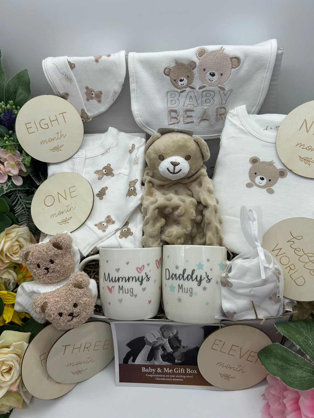 Bear baby gift box