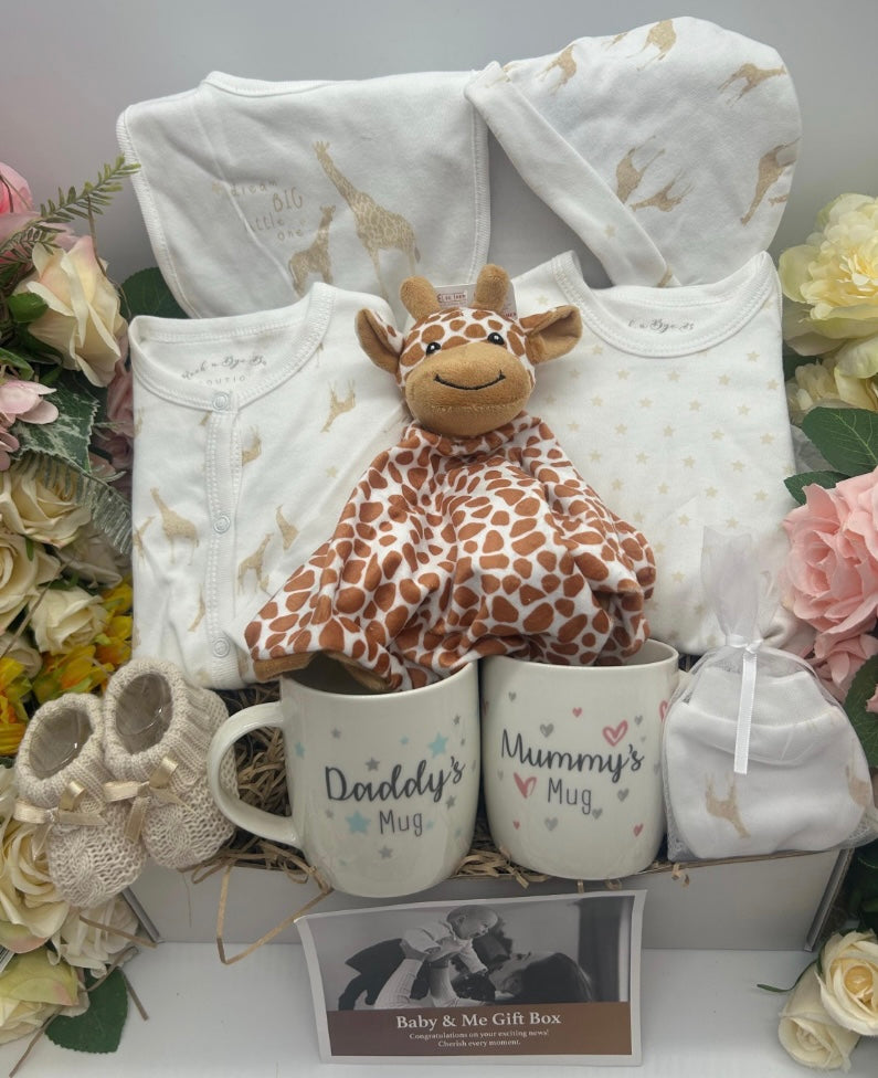 Giraffe themed gift box