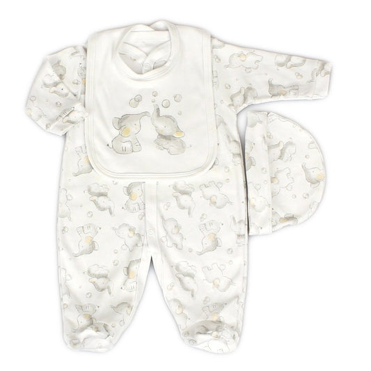 Elephant 3 piece Sleepsuit