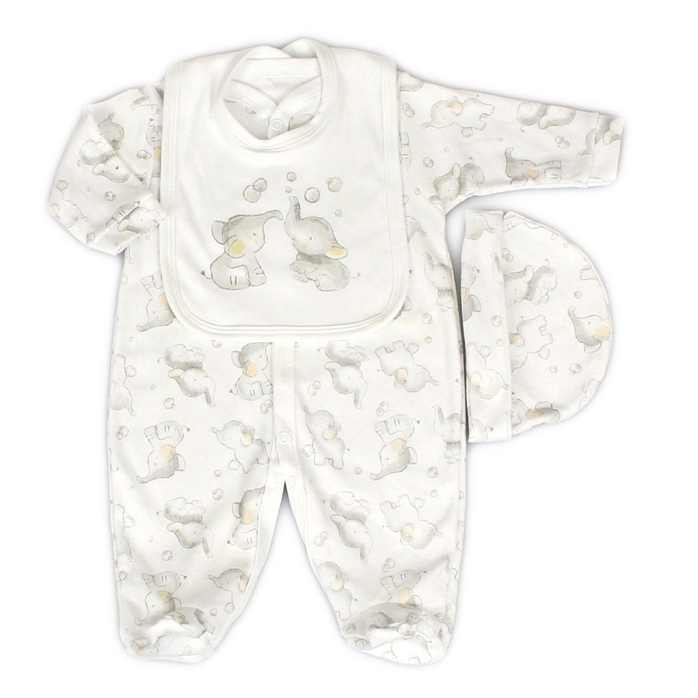 Elephant 3 piece Sleepsuit