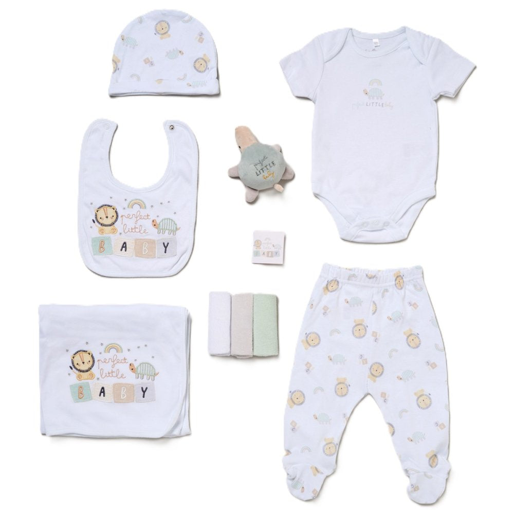 Perfect Little Baby Gift Set – Newborn Baby Clothes, Blanket, Hat & Bib