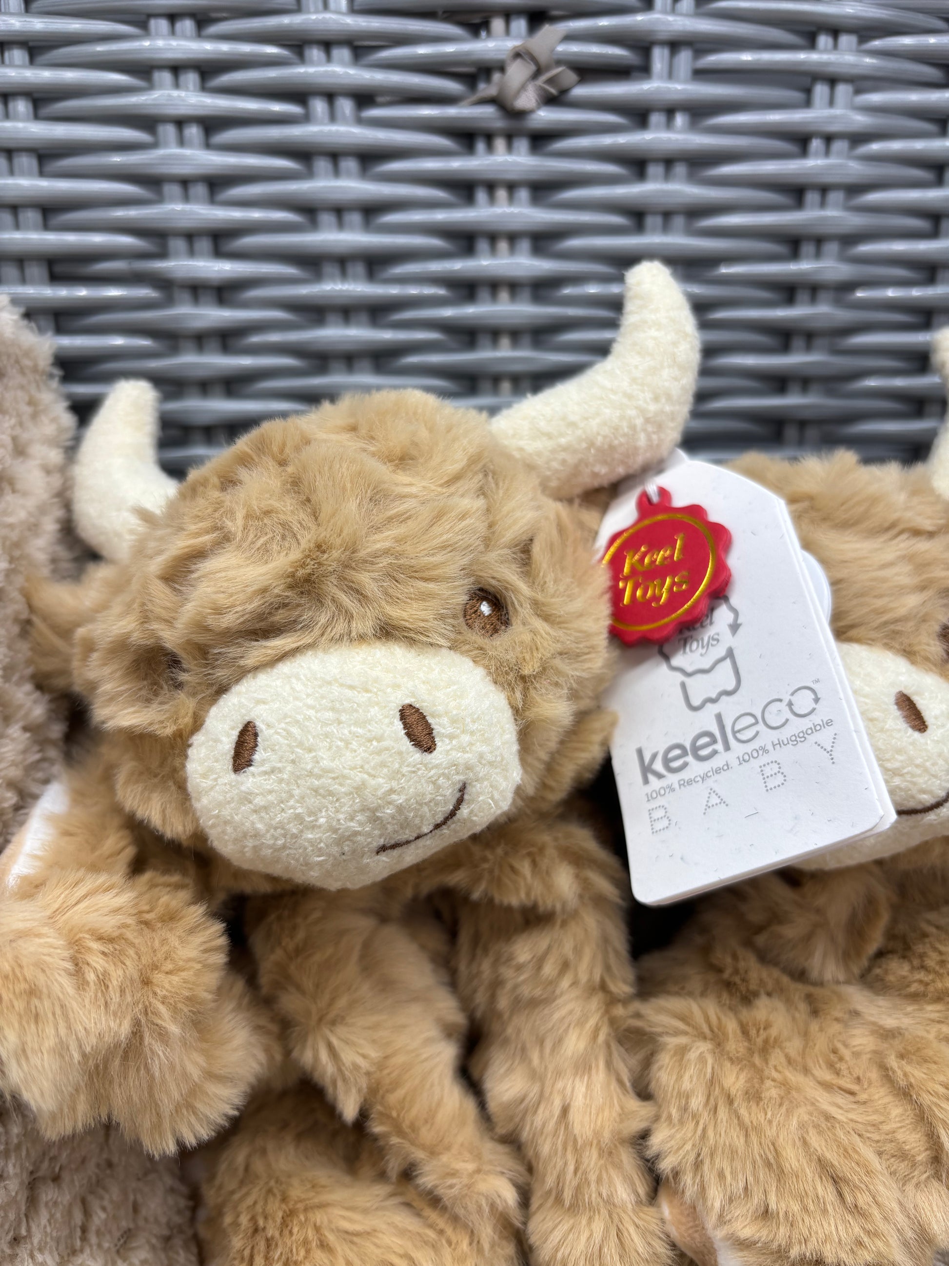 Luxury Twin Baby Gift Hamper – A Special Welcome for Two Little Arrivals -Highland Cow