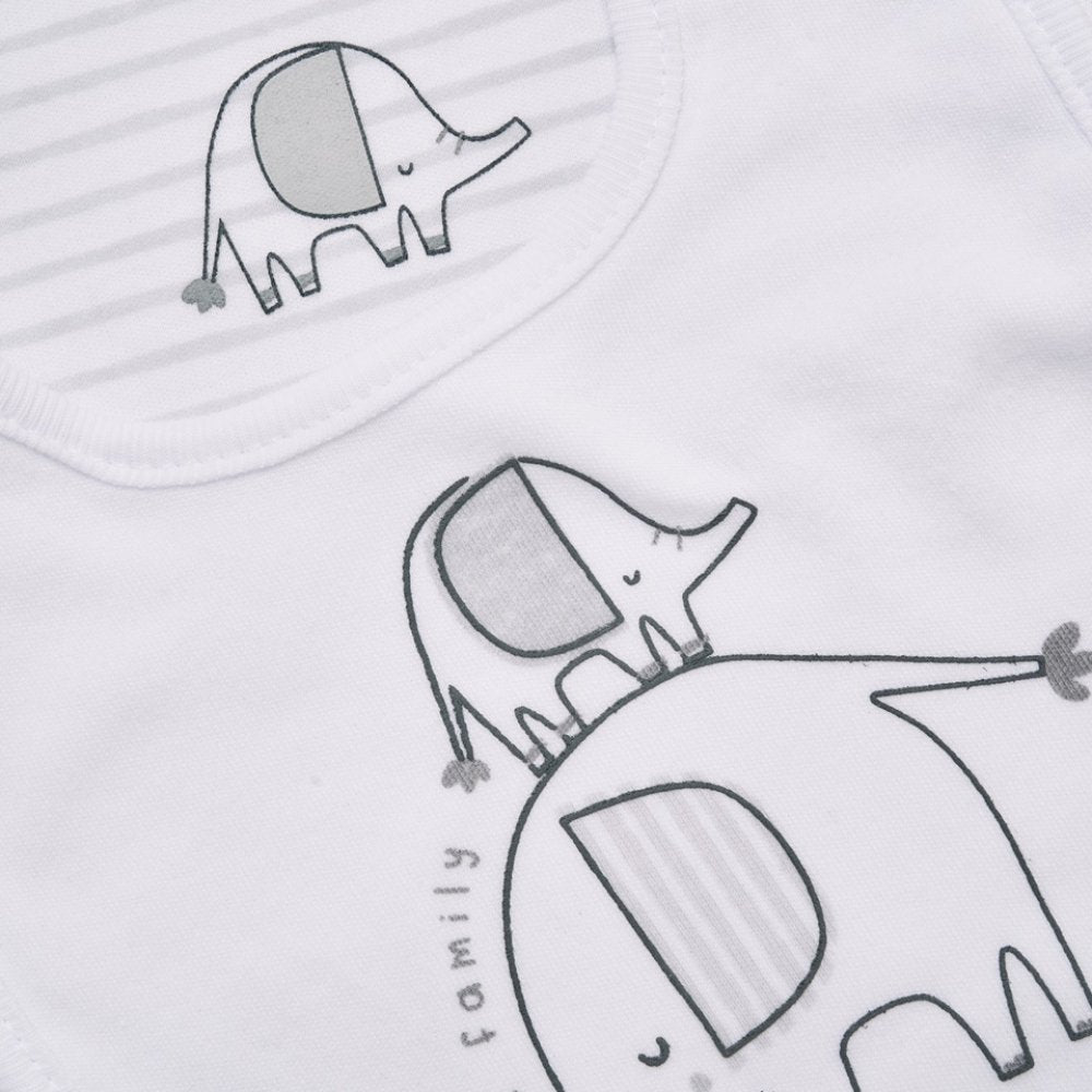 Deluxe Elephant New Baby Gift Box – Unisex Newborn Clothing and Keepsake Gift Set
