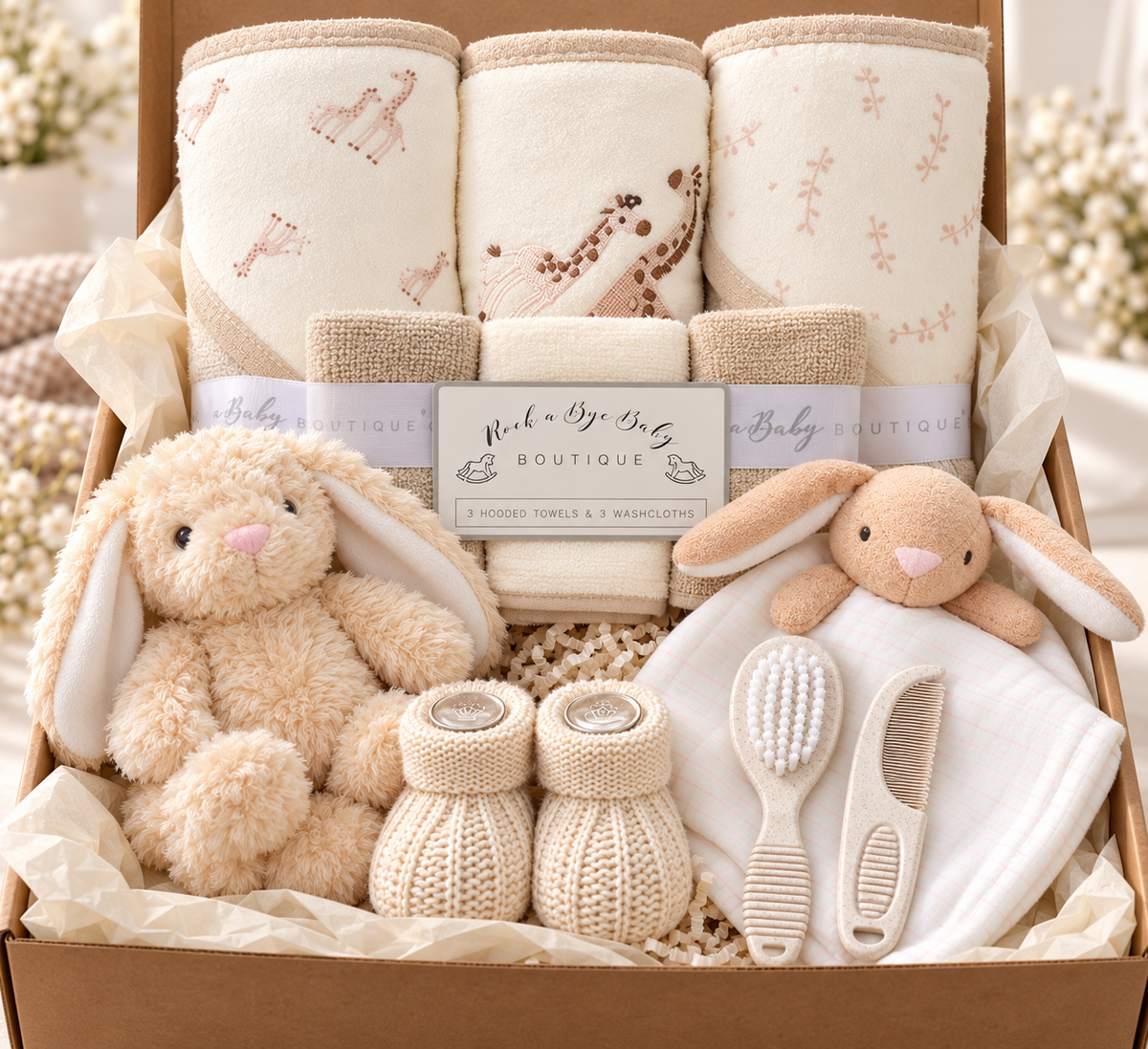 Baby luxury bunny rabbit gift box