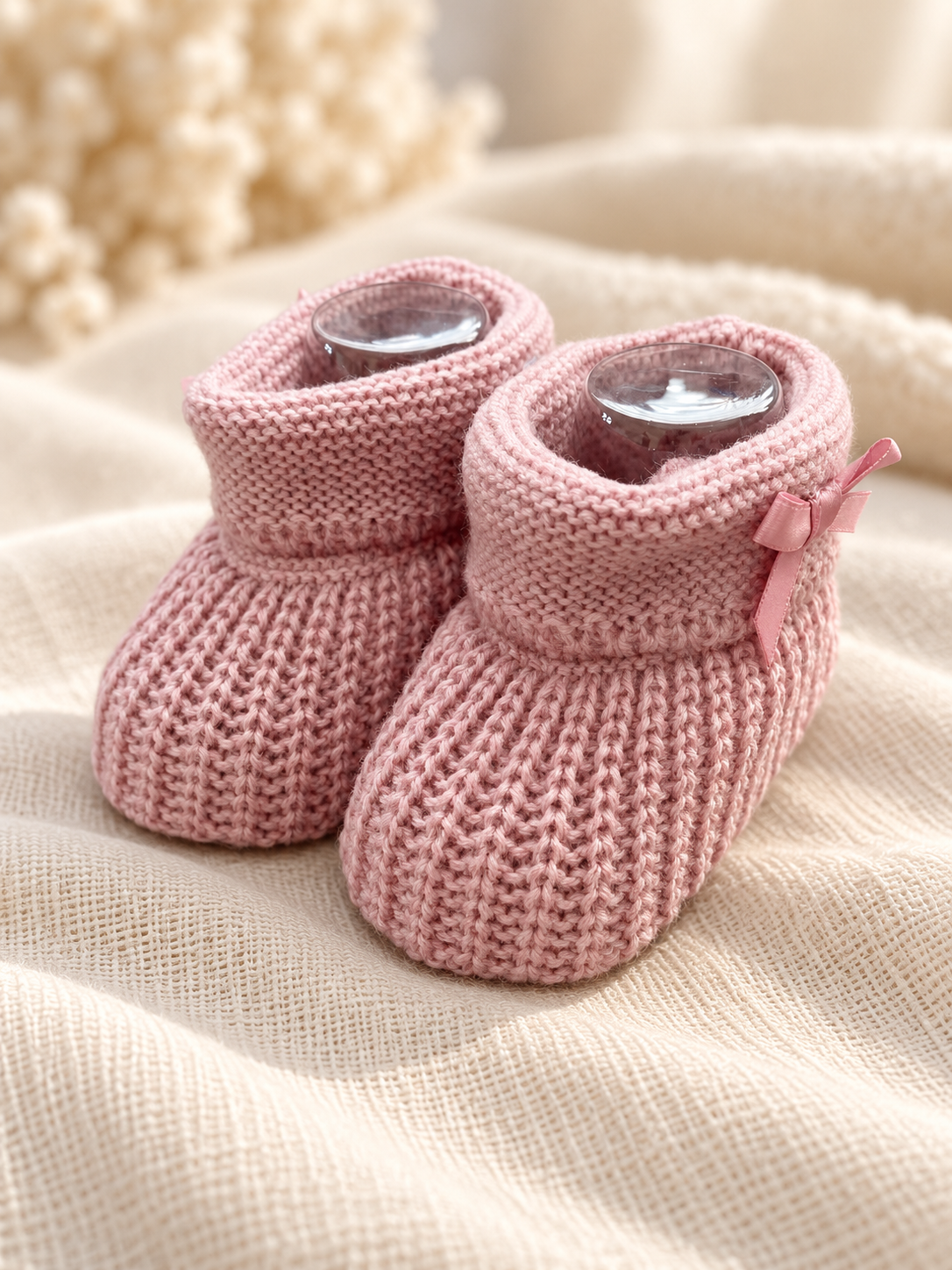 Pink Baby Teddy Bear Gift Hamper for Girls – Newborn Gift Set for Mum & Dad