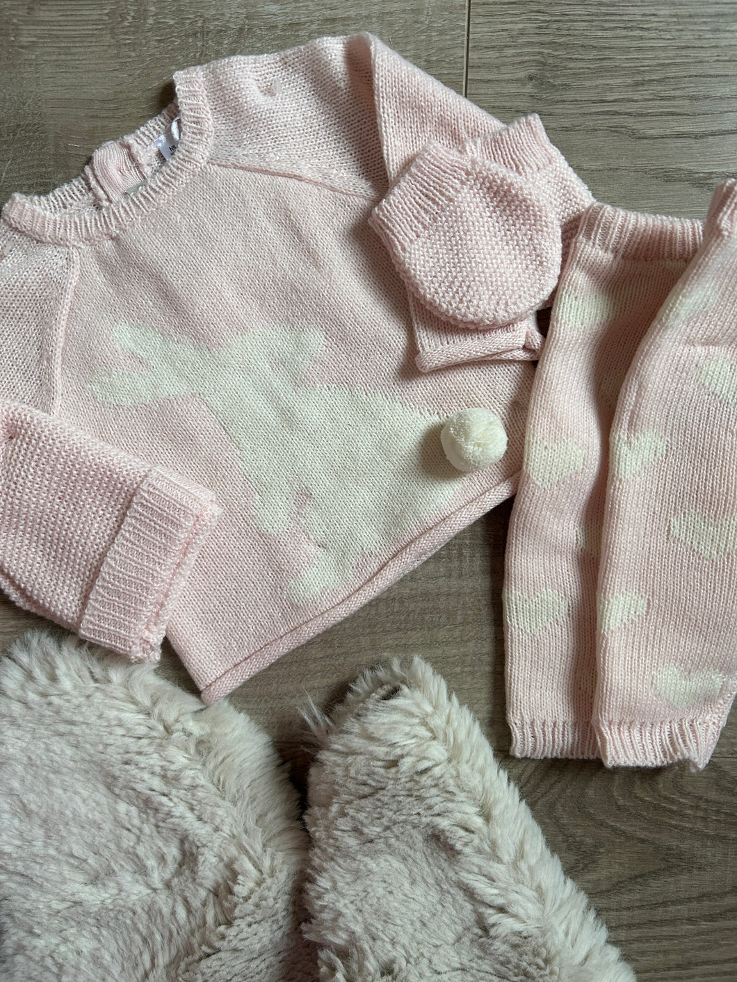 Baby girl bunny outfit