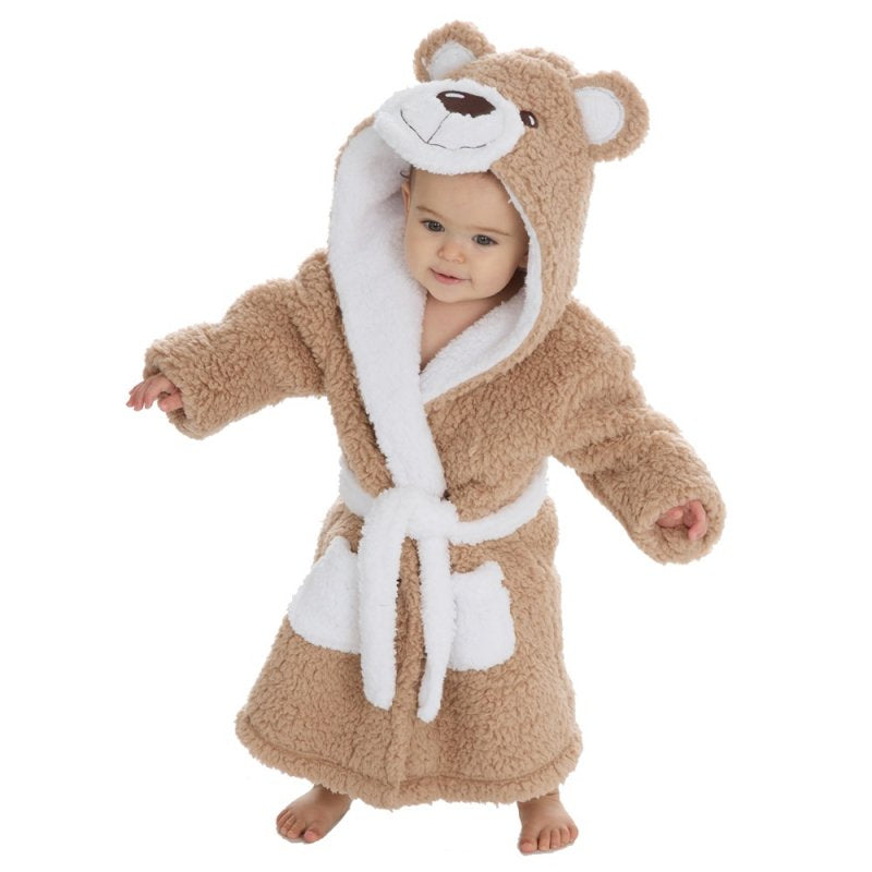 Teddy dressing gown – Baby & Me Gift Box