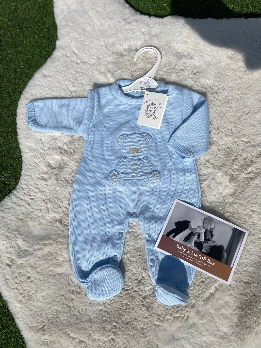 Bear dandelion onesie