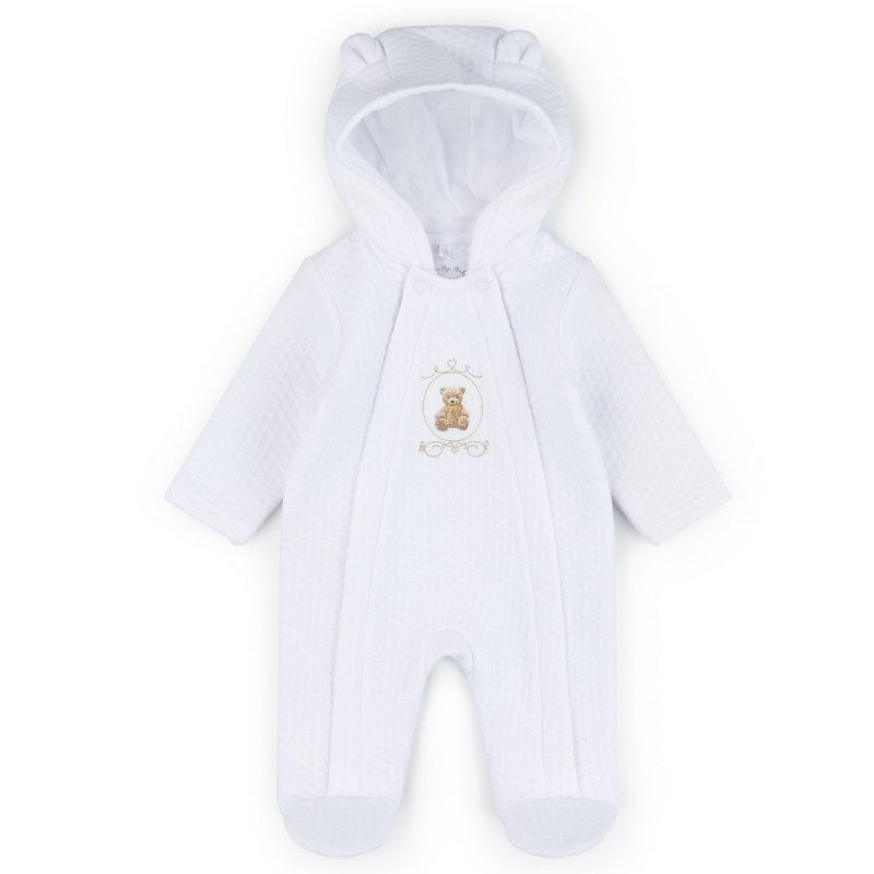 Stunning Bear Quilted Pram Suit