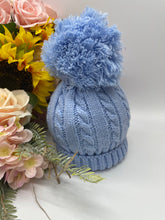Load image into Gallery viewer, Beautiful Warm Baby Pom Pom Bobble Hats , winter hat

