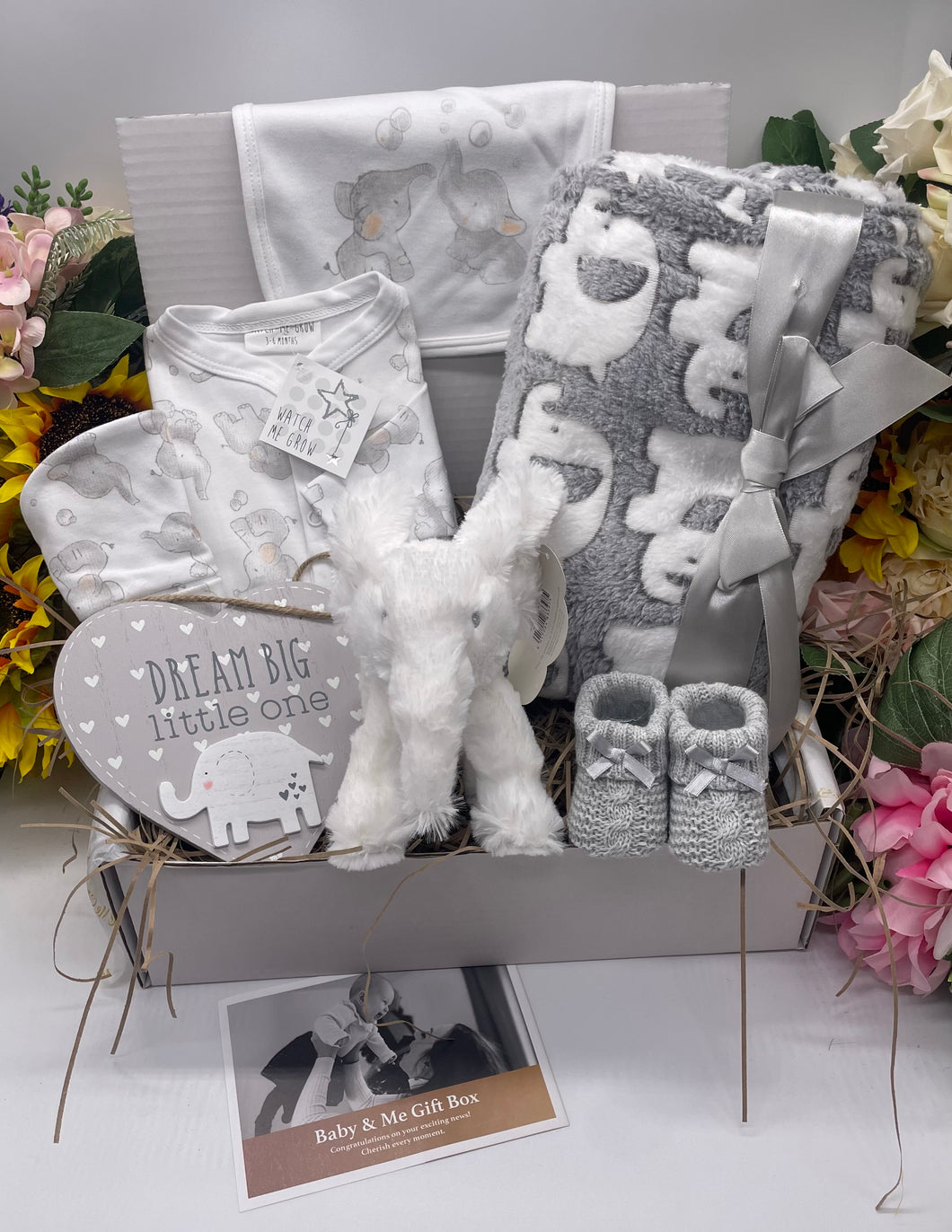 Unisex Baby Elephant Gift Box