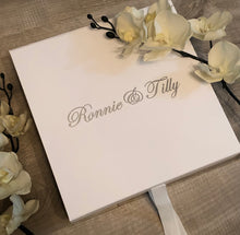 Load image into Gallery viewer, Precious Baby Milestone Baby Hamper. Beautiful Baby Keepsake Gift Box &amp; Booties. Baby Gift. Unisex Hamper
