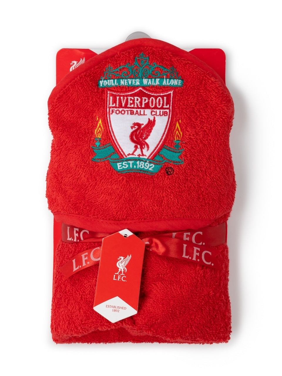 Liverpool hooded towel