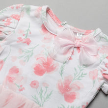 Load image into Gallery viewer, BABY GIRLS FLORAL BODYSUIT WITH TUTU (0-12 MONTHS)
