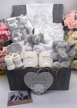 Load image into Gallery viewer, Stunning Deluxe Elephant Baby Hamper

