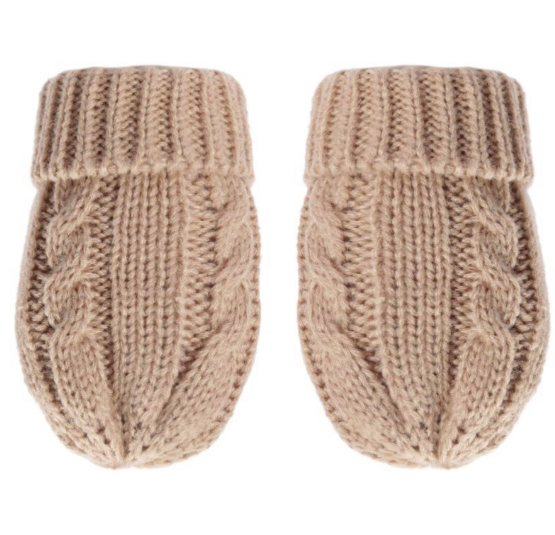 Elegance Cable Knit Mittens